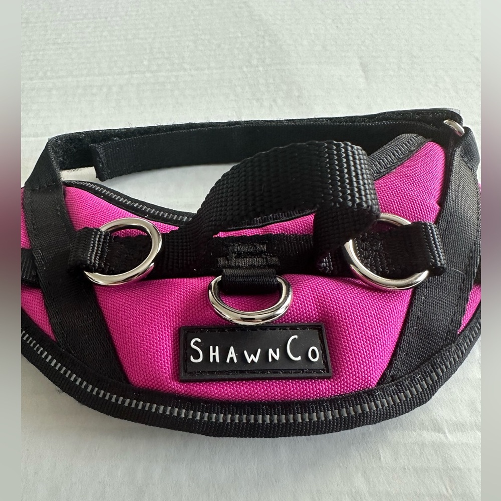 XS Pink Shawn Co No Pull Dog Harness